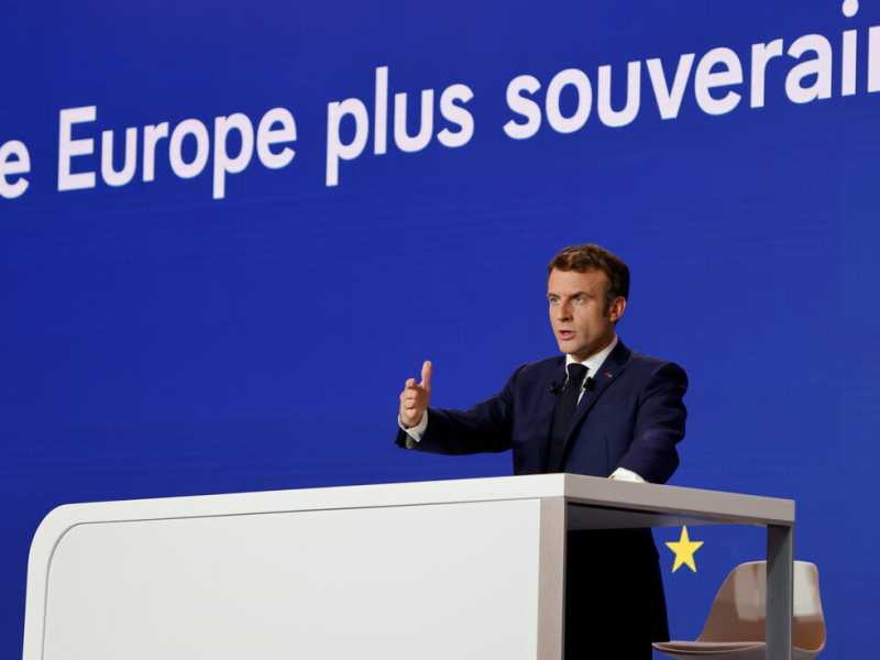 Emmanuel Macron (Ansa)