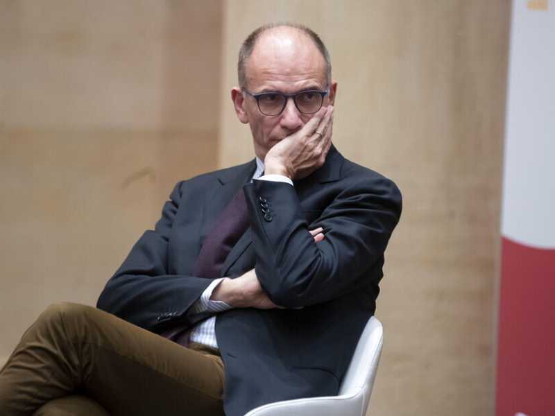 Enrico Letta (Ansa)
