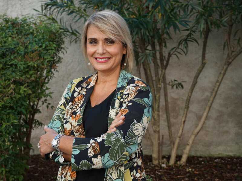 L'immunologa Antonella Viola a Pordenonelegge il 17 settembre 2021 (Ansa) <br />