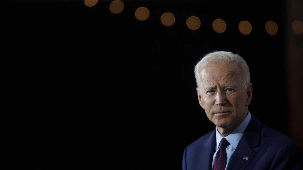 Immagine di Biden durissimo con Trump