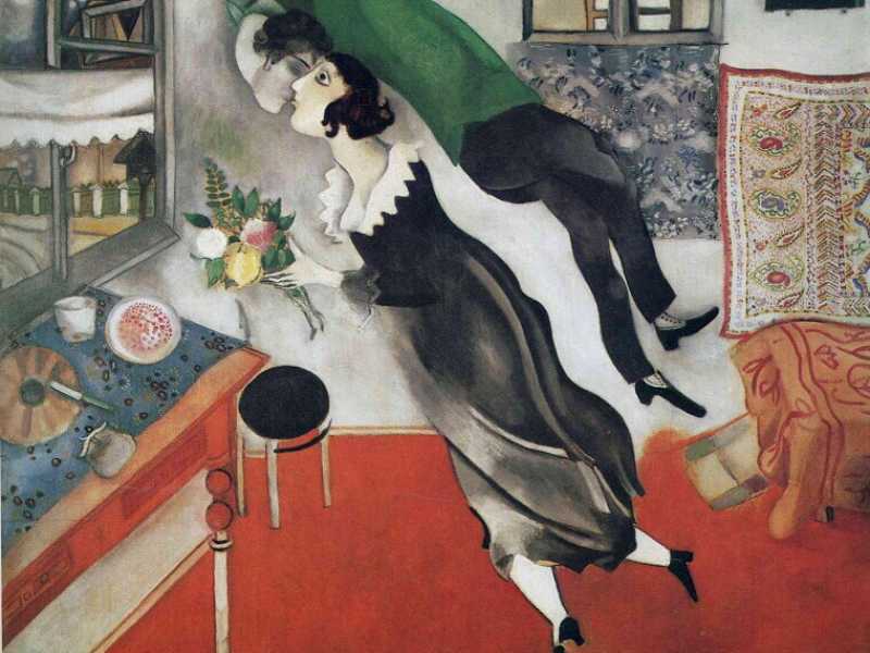 Compleanno, Marc Chagall, 1915