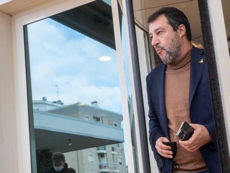 Matteo Salvini (foto LaPresse)