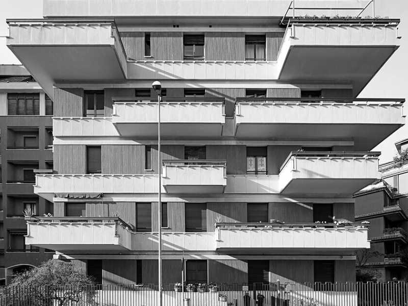Camillo Magni, edificio residenziale Largo Esterle (foto via ordinearchitetti.mb.it)&nbsp;<br />