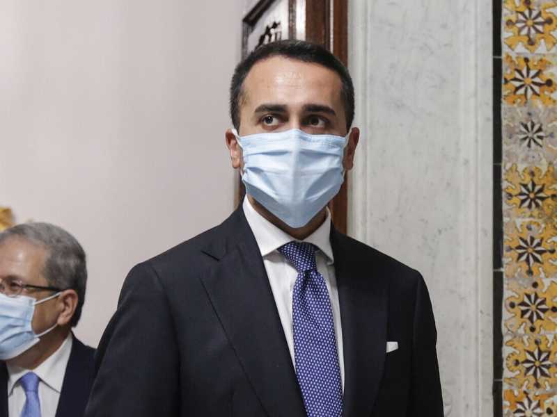Il ministro degli Esteri Luigi Di Maio (foto Ansa)