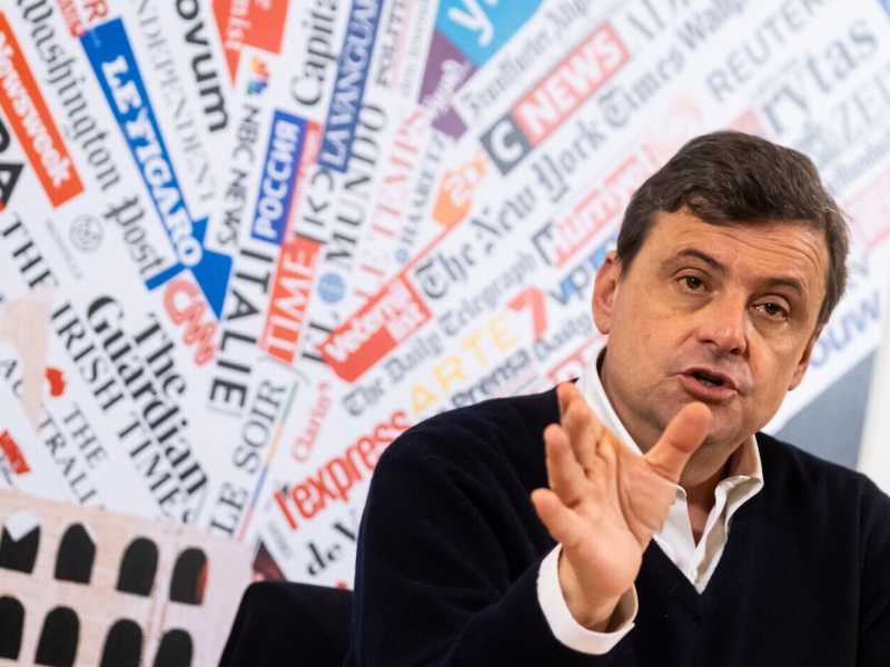Carlo Calenda (foto LaPresse)