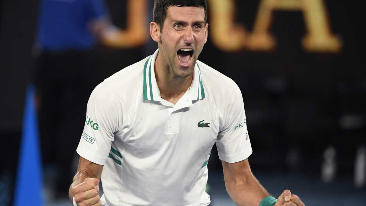Immagine di Novak il cattivo e lo scambio di colpi proibiti più bello di sempre
