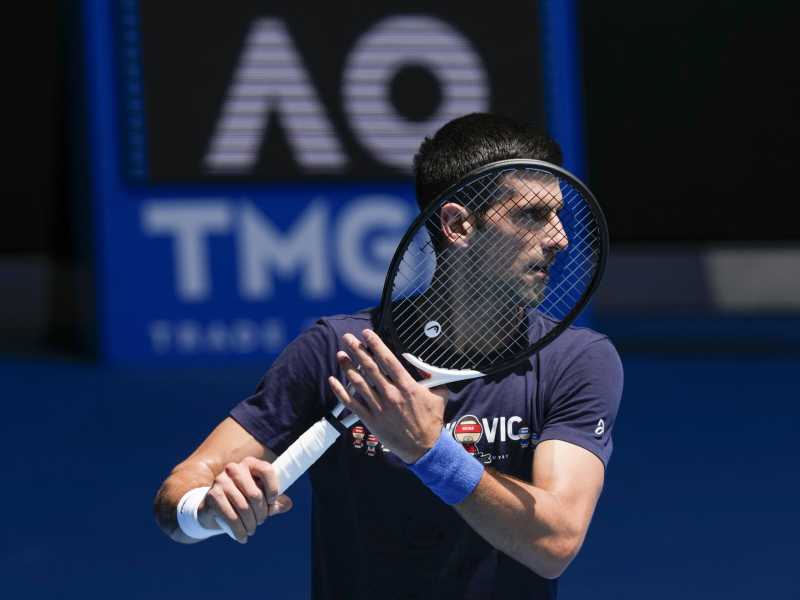 Novak Djokovic (foto Ap)