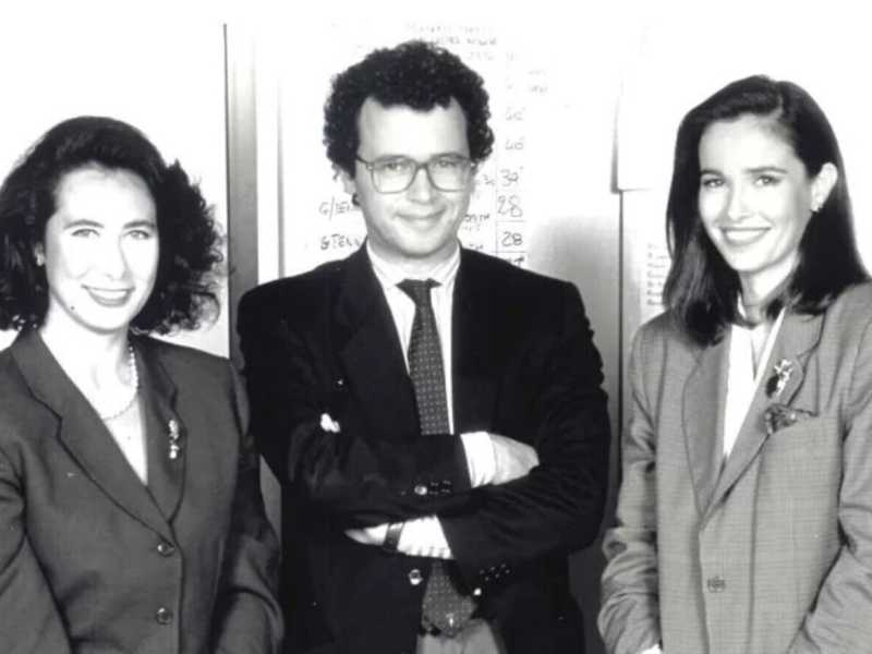 da sinistra Cesara Buonamici, Enrico Mentana e Cristina Parodi (foto <br />enricomentana/Instagram) <br />&nbsp;<br />