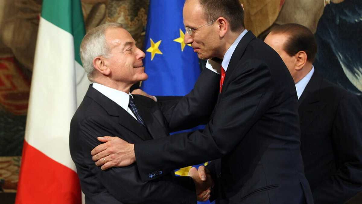 Immagine di Letta & Letta per Draghi