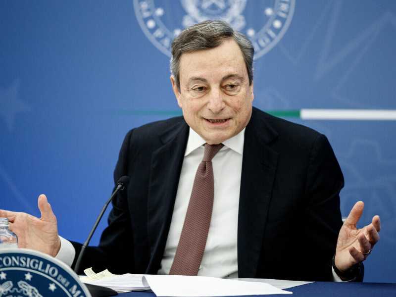  Mario Draghi (Ansa)