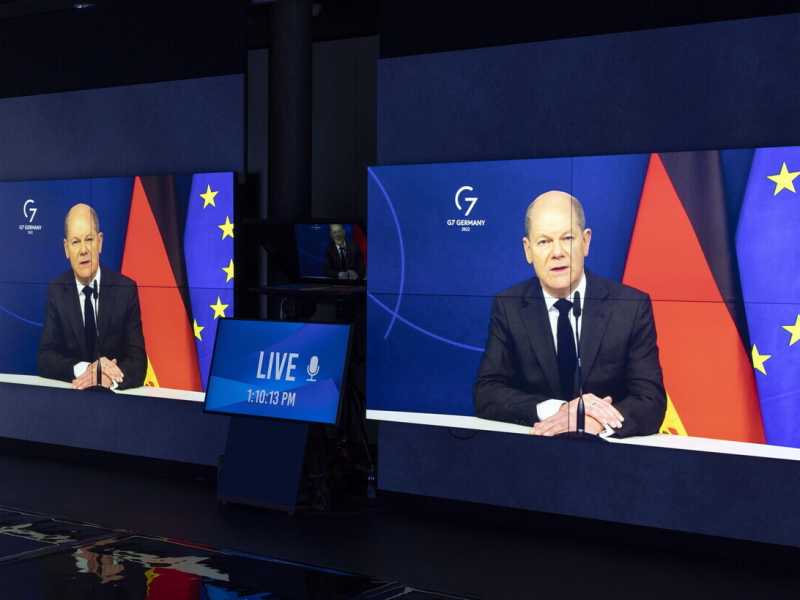 Olaf Scholz presenta la sua agenda al Forum di Davos