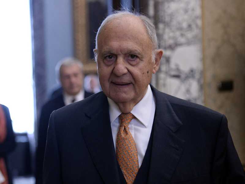 Paolo Savona (Foto LaPresse)