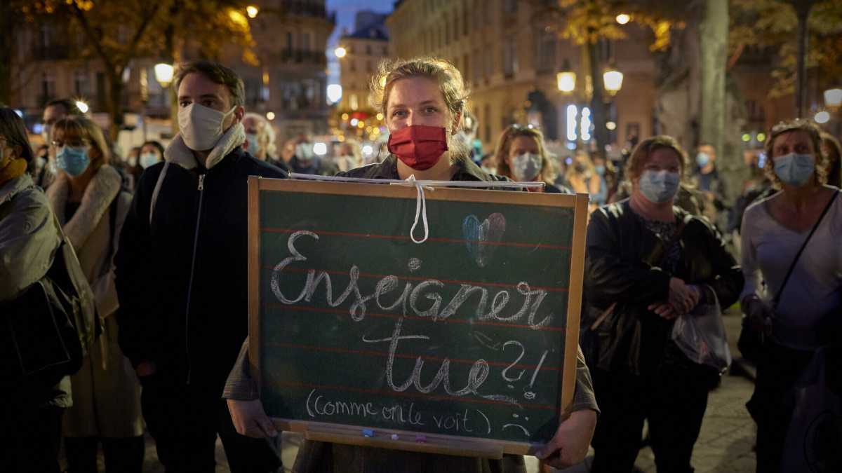 Immagine di Una prof. in Francia sotto scorta dove fu ucciso Paty