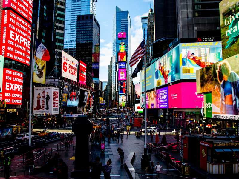 Times Square, New York (Foto Unsplash)