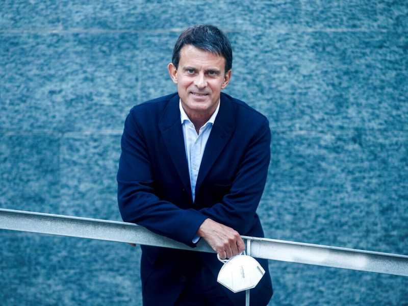 L'ex primo ministro francese Manuel Valls (foto EPA)