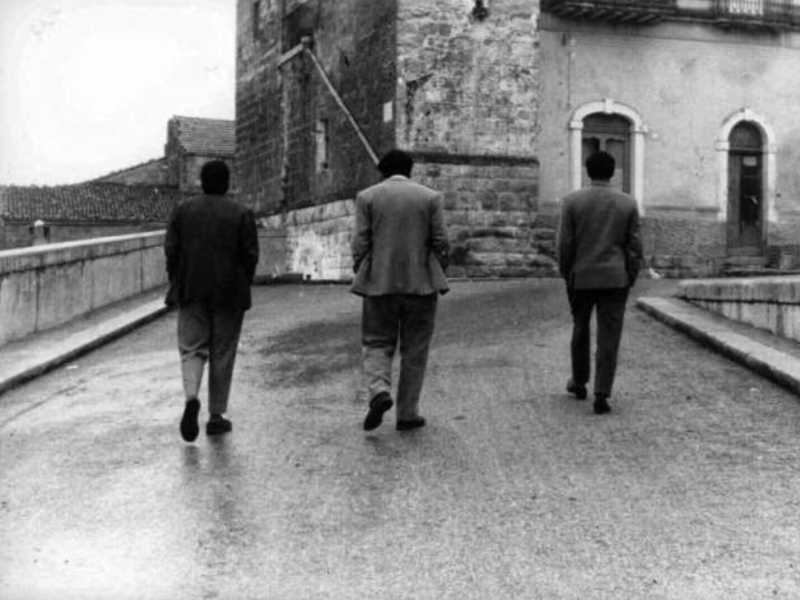Una scena da "I basilischi" di Lina Wertmuller, 1963 