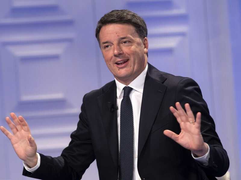 Matteo Renzi (foto Ansa)
