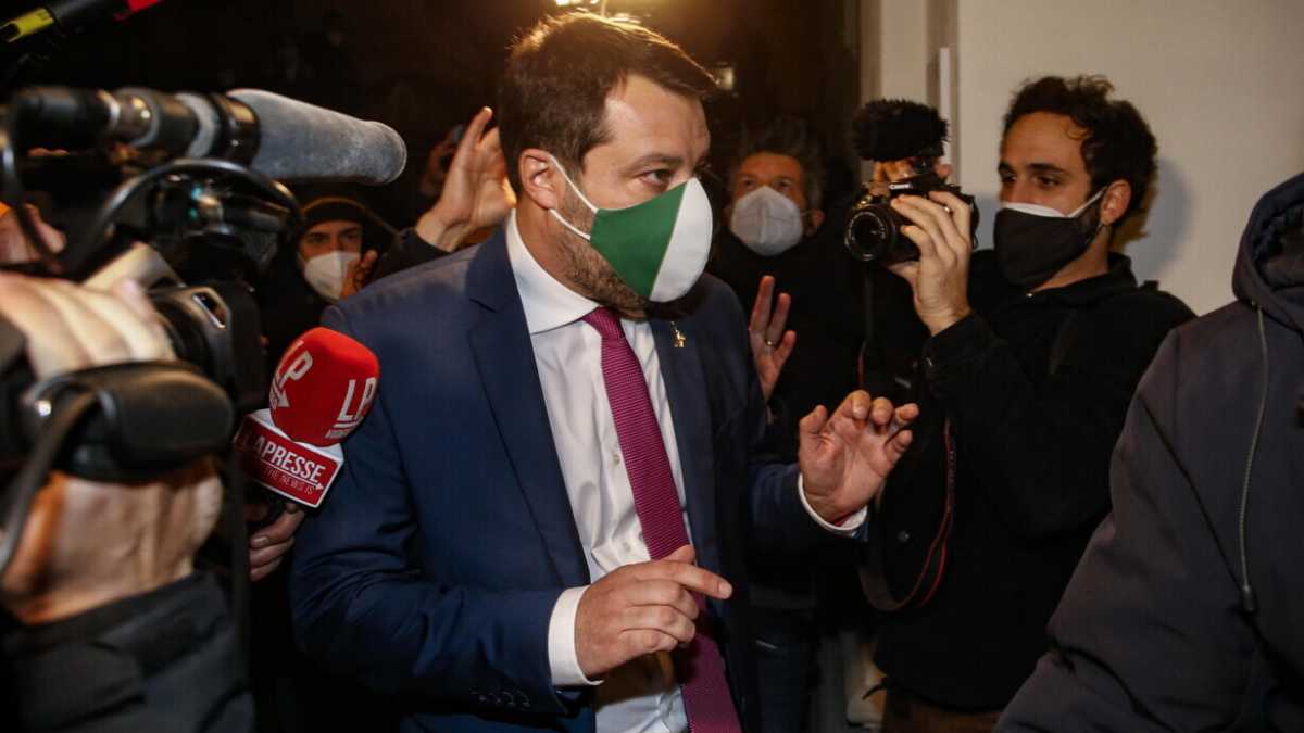 Immagine di Salvini ha incontrato Cassese. La smentita della Lega è una conferma