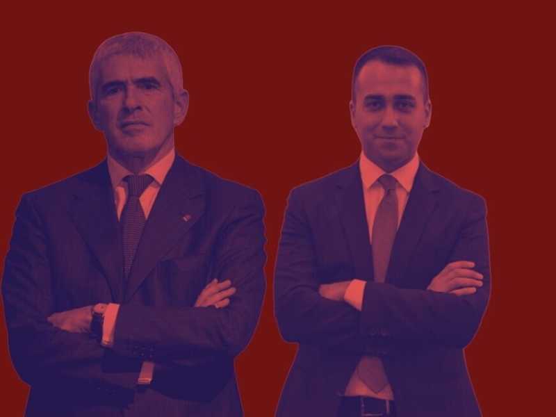 L'incontro tra Di Maio e Casini