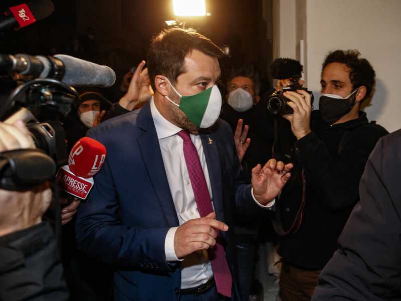 Matteo Salvini (Ansa)
