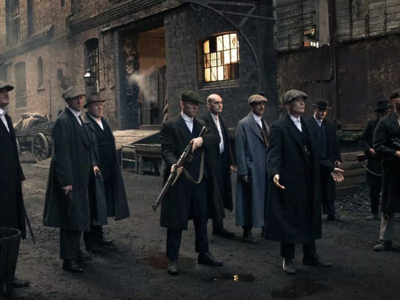 Dalla serie Netflix "Peaky Blinders" 