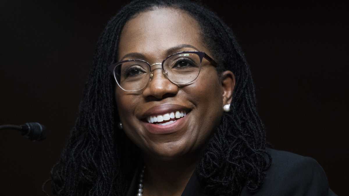 Immagine di Brown Jackson, favorita per la Corte Suprema, ritratta da un insider