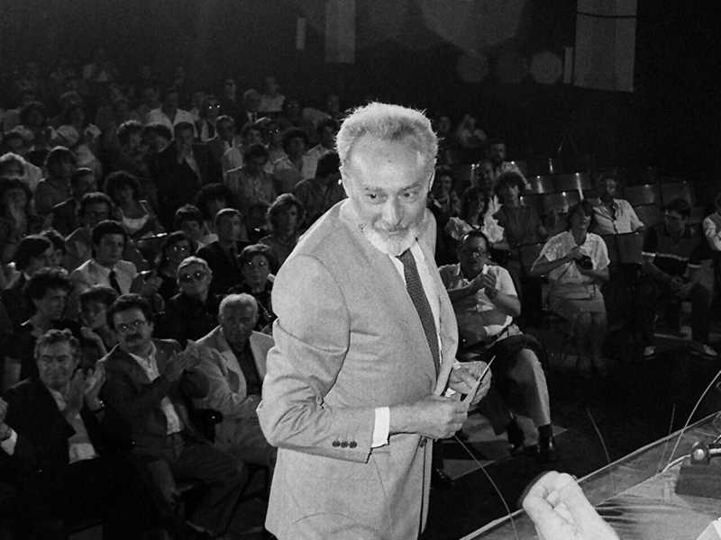 Primo Levi al Premio Viareggio (Ansa) 