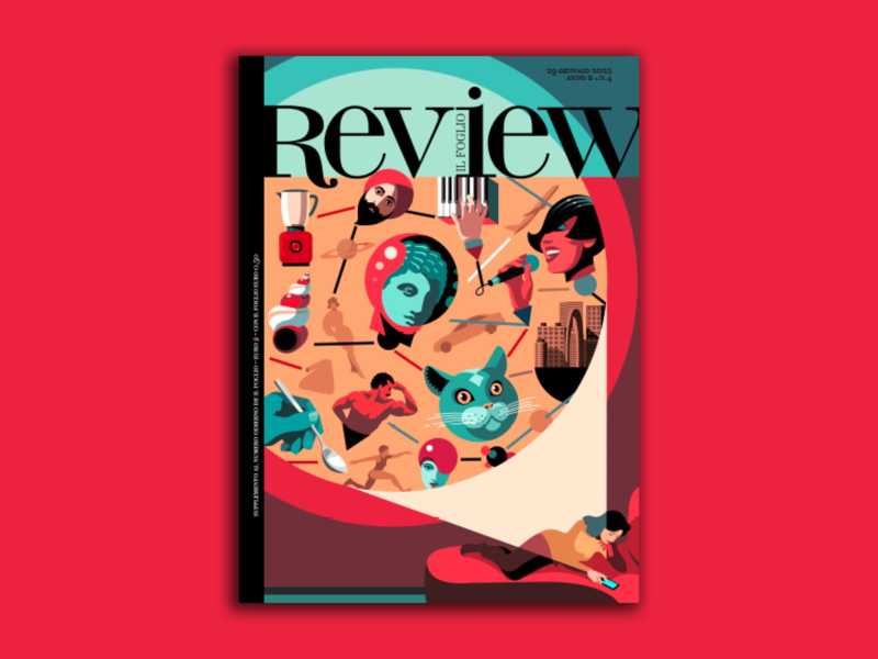 Dietro la copertina del Foglio Review con Pierluigi Longo