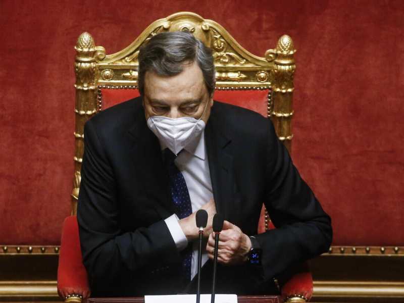 Mario Draghi (Ansa)
