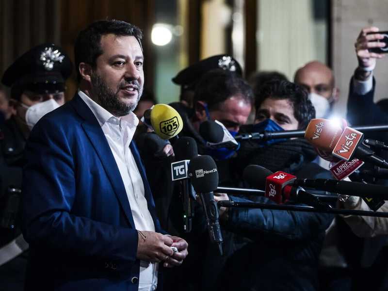 Matteo Salvini (Ansa)