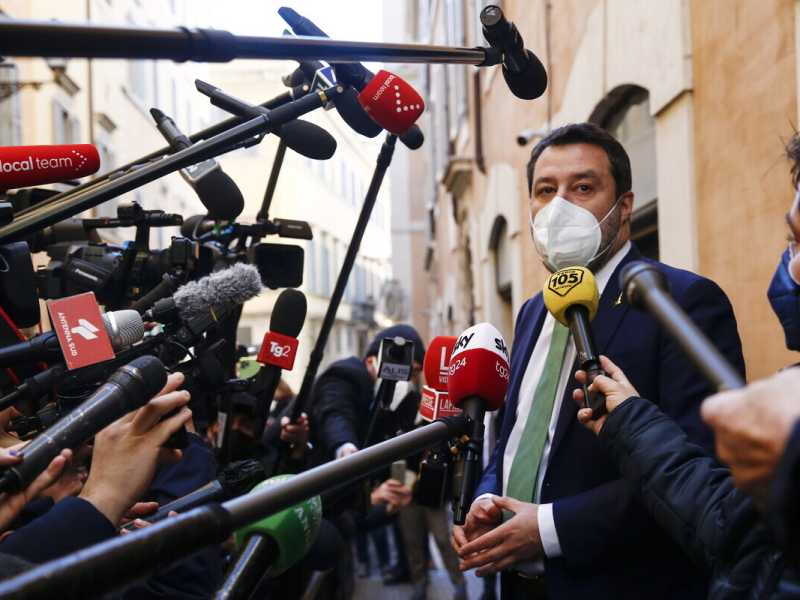  Matteo Salvini (foto LaPresse)