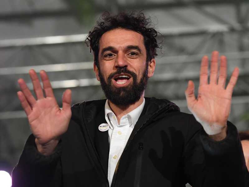 L'europarlamentare M5s Dino Giarrusso (foto Ansa)