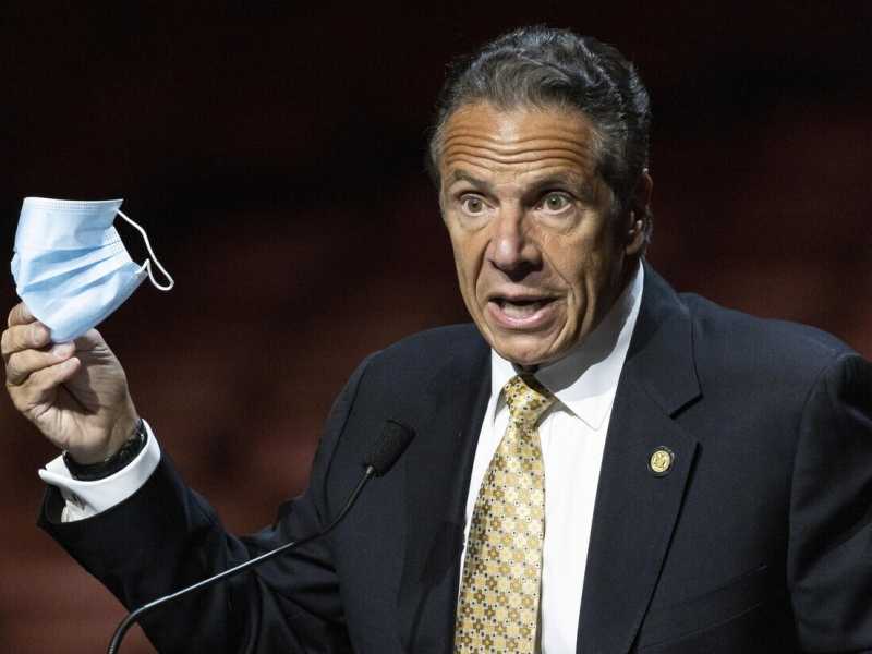 Andrew Cuomo, l'ex governatore dello stato di New York (Ansa)