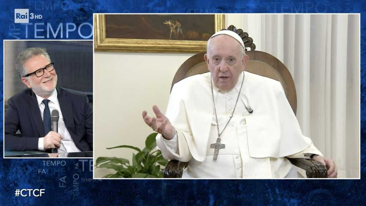 Immagine di Il Papa in tv va all'assalto della mondanità spirituale
