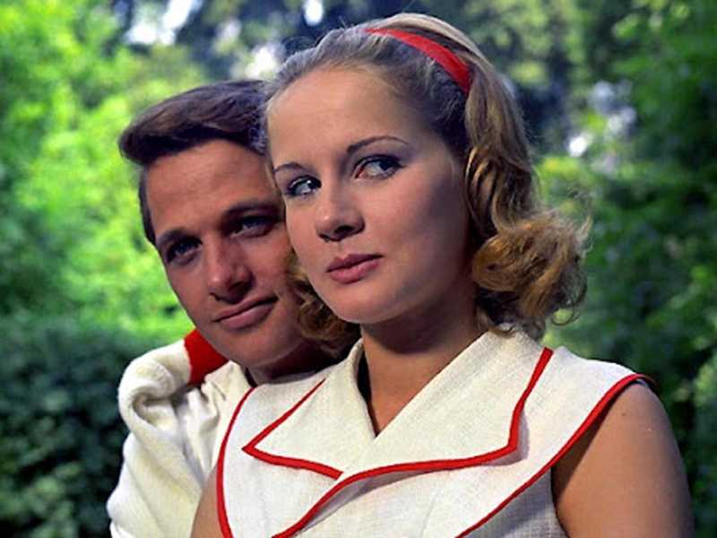 Dominique Sanda e Lino Capolicchio nel riadattamento cinematografico di Vittorio De Sica del romanzo, 1970. ANSA