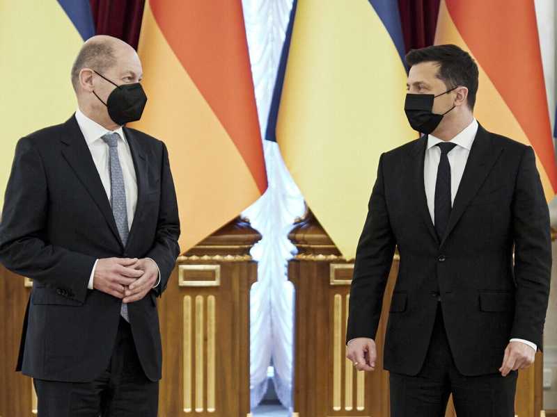 Tanti disaccordi tra Scholz e Zelensky e un messaggio da portare a Mosca