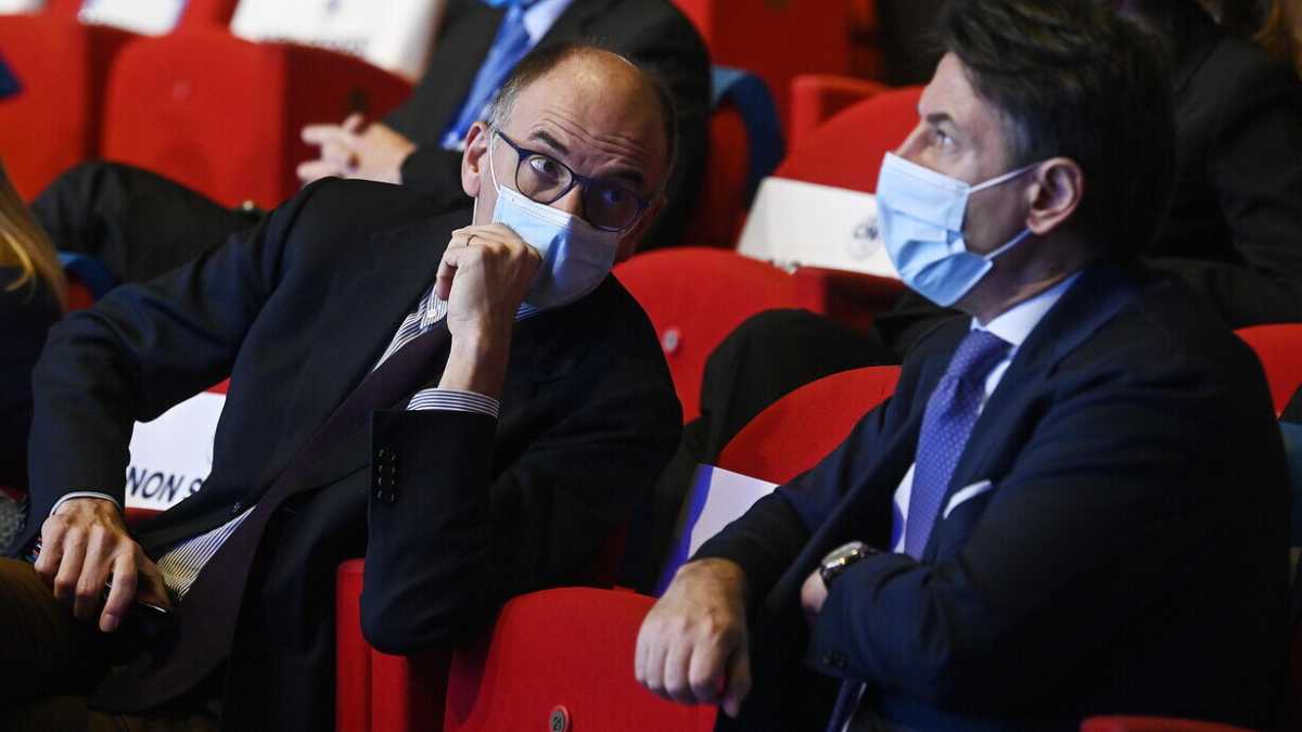 Immagine di Salta l'incontro Letta-Conte: ancora lontano l'accordo per le amministrative