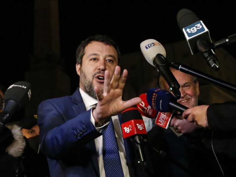 Matteo Salvini (Ansa)