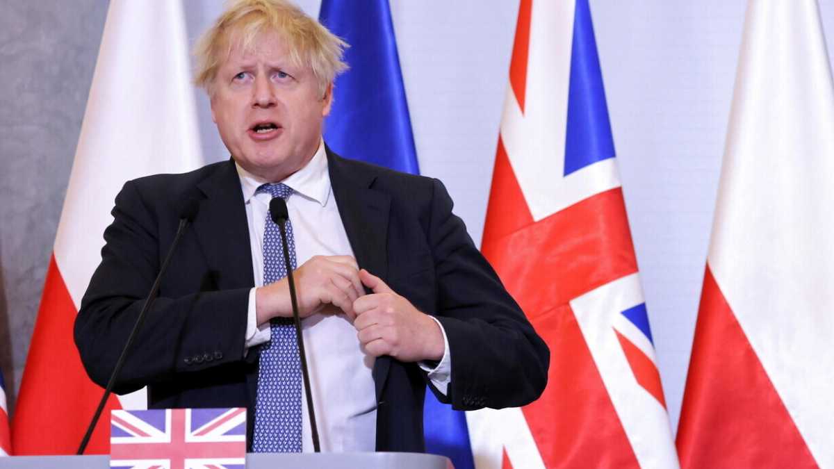 Immagine di Sull’Ucraina Johnson fa fronte comune con l’Ue per difendere i valori liberali