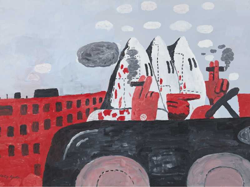 Philip Guston/Riding around-1969&nbsp;<br />