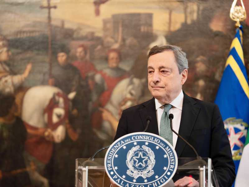 La trincea di Draghi. Il pericolo gas per l'Italia e la condanna contro Putin: "Sanzioni devastanti"