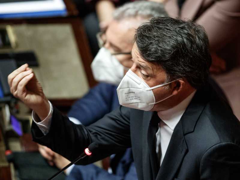Senato, voto su conflitto di attribuzione su procedimento penale del senatore Renzi (LaPresse)&nbsp;<br />