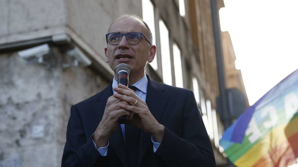 Immagine di Letta fa lo yankee per sollecitare Draghi e per isolare Salvini