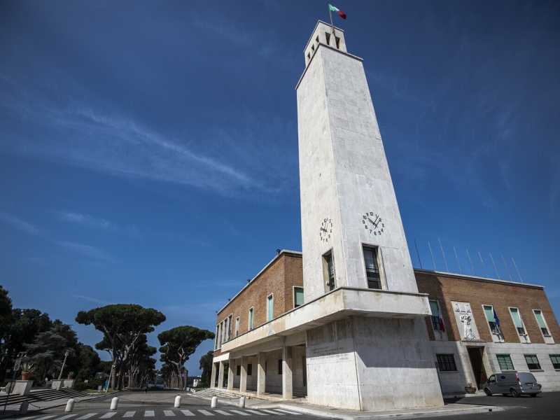 Sabaudia, tramonto italiano