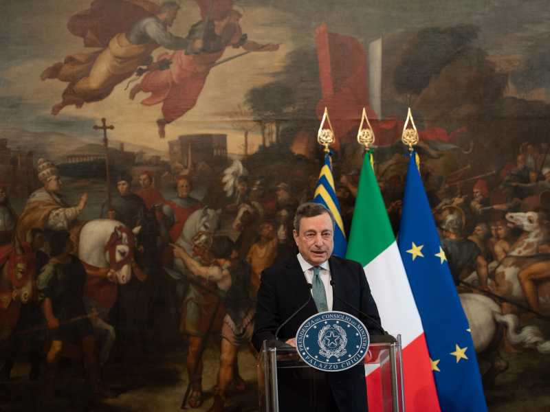 Foto Maurizio Brambatti / Pool Ansa / LaPresse <br />