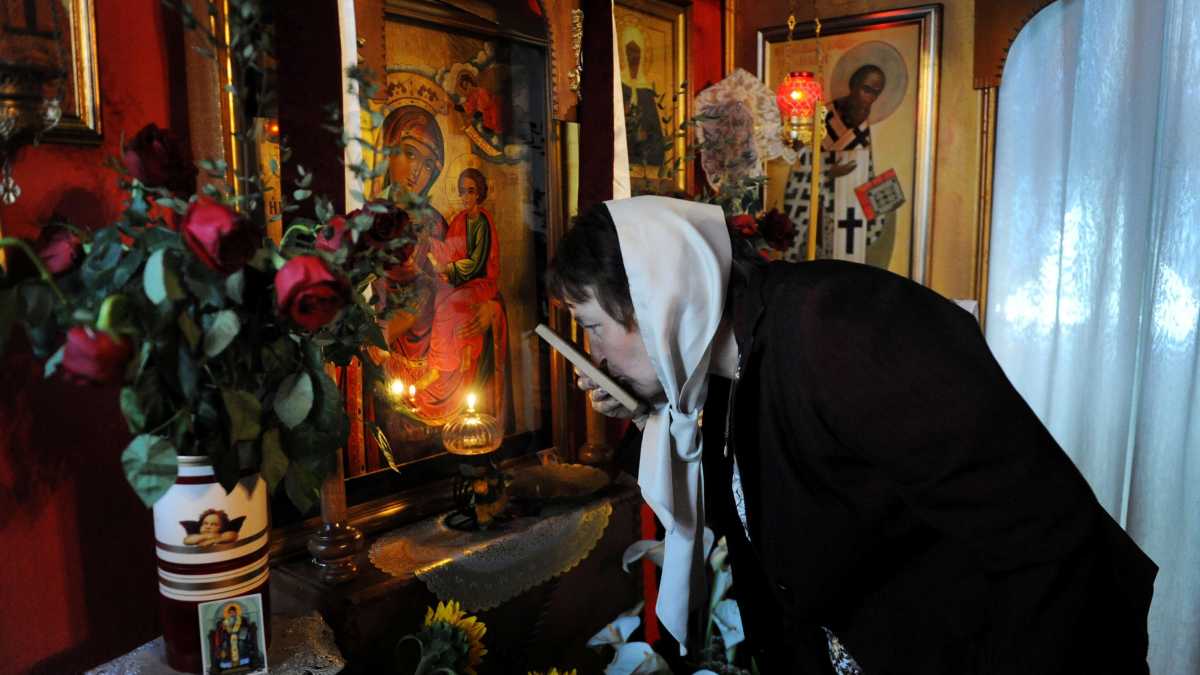 Immagine di Potessi avere la fede delle ortodosse ucraine