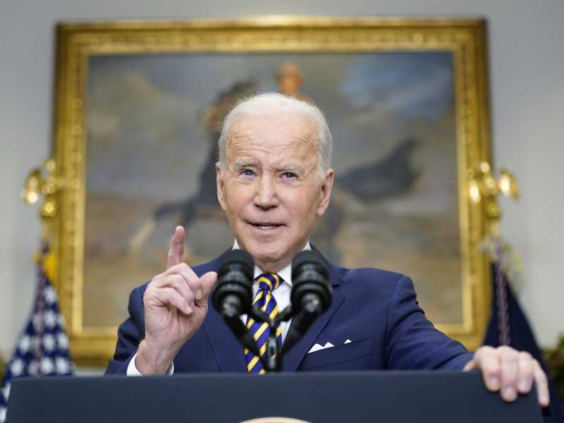  Il presidente americano Joe Biden (foto LaPresse)