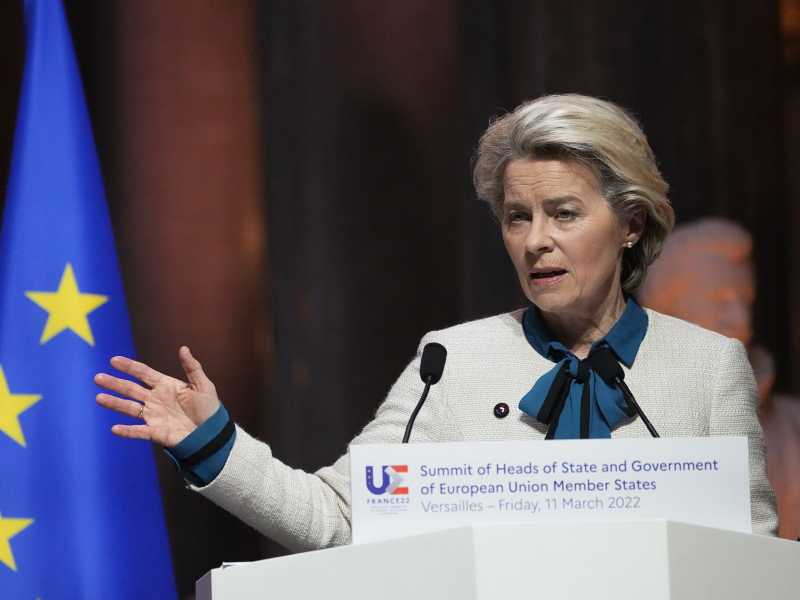 Ursula von der Leyen (LaPresse)