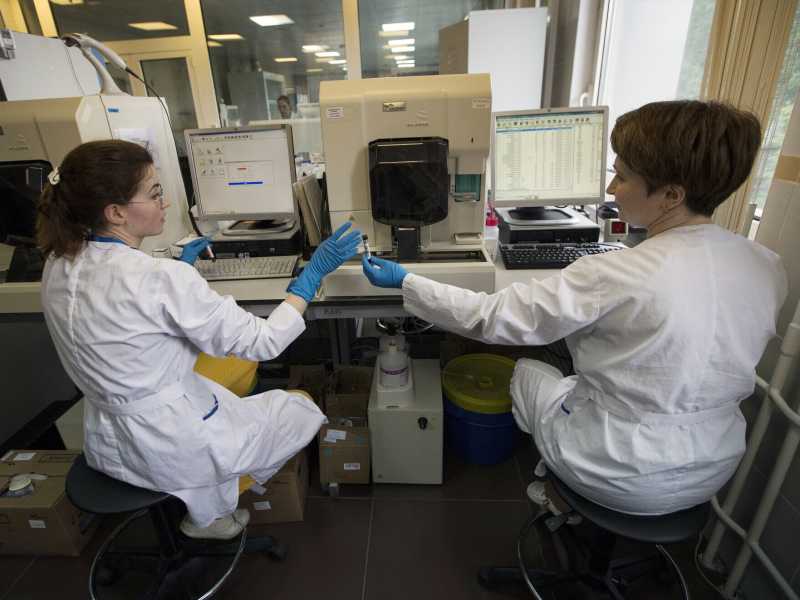 Un laboratorio a Mosca (AP/Alexander Zemlianichenko, File)&nbsp;<br />