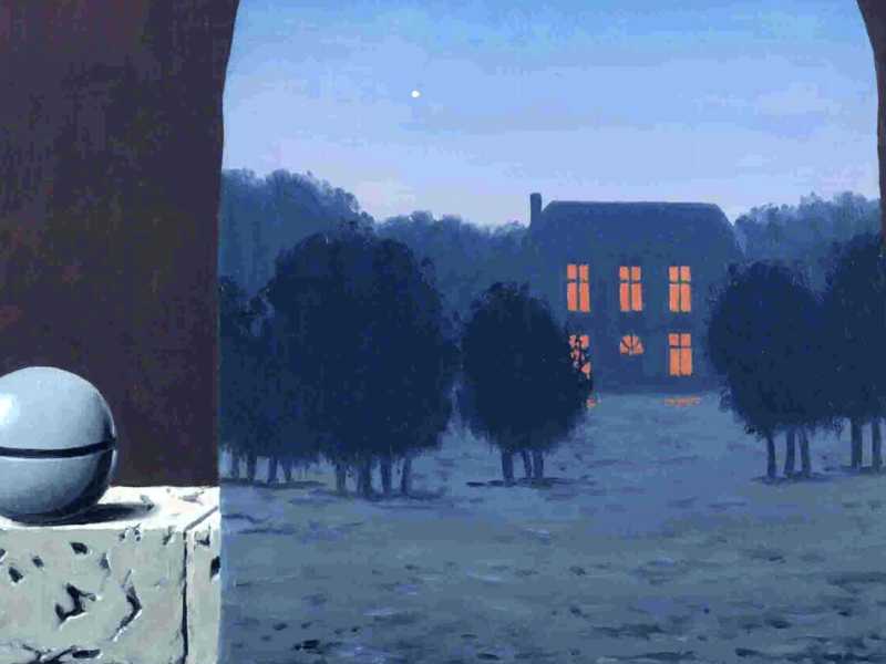 <span style="font-family: Arial, sans-serif;">René Magritte, "L'heureux donateur", 1966 (dettaglio)</span> 